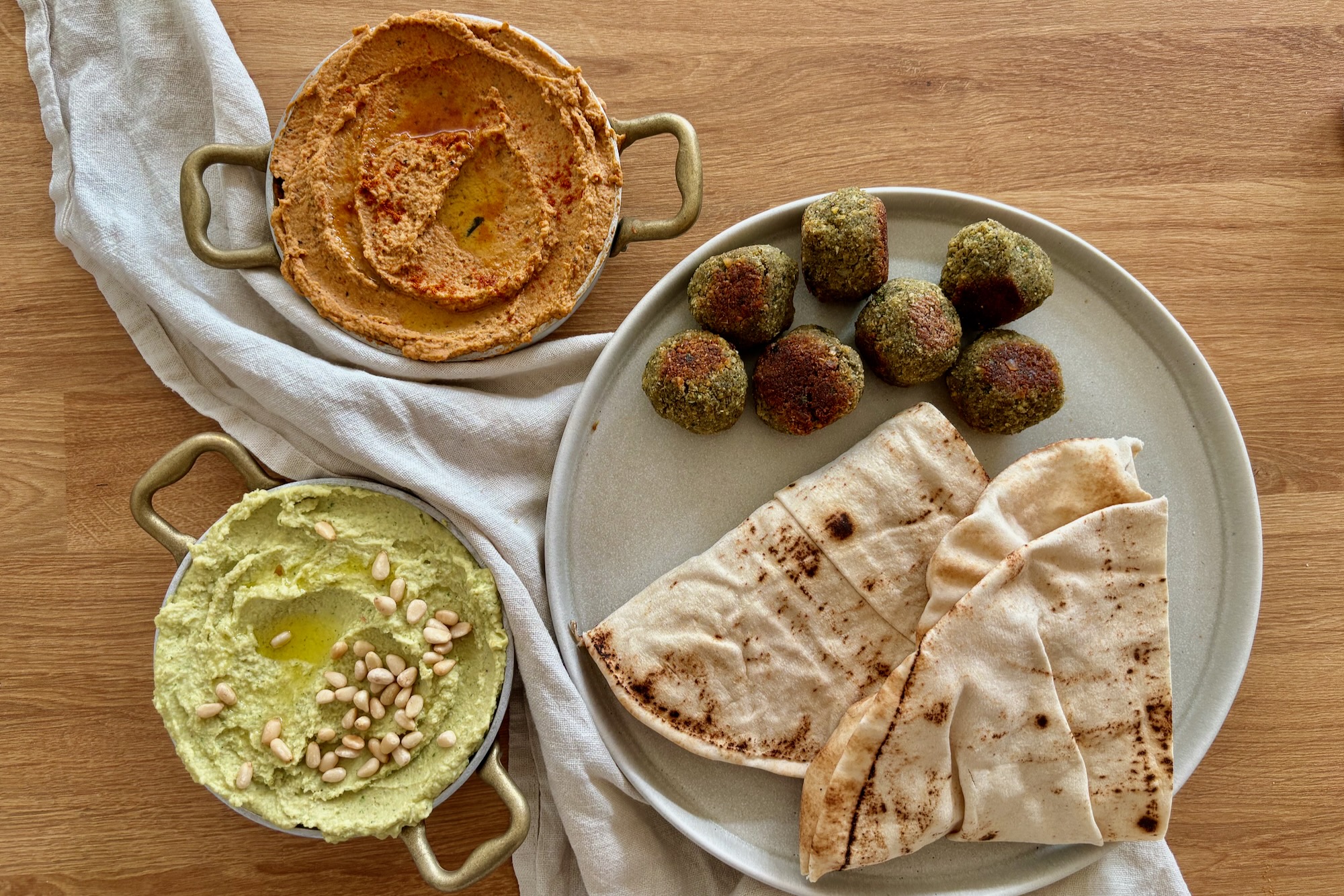Hummus two-ways