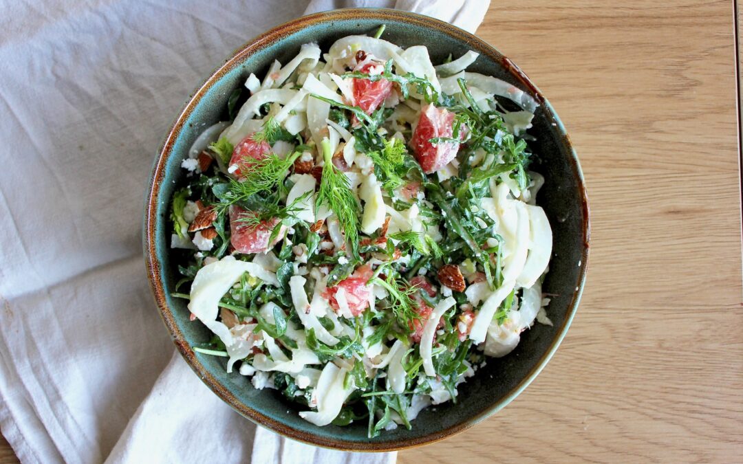 Fennel and grapefruit winter salad