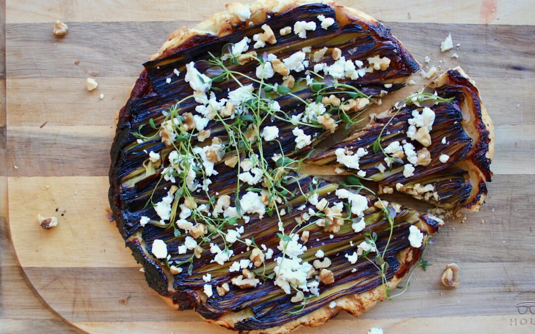Leek Tarte Tatin