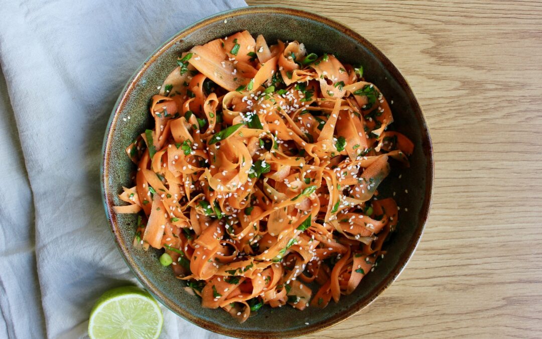 Miso carrot salad