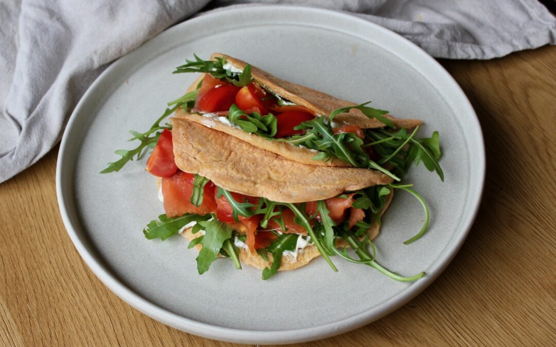 Red lentil wraps